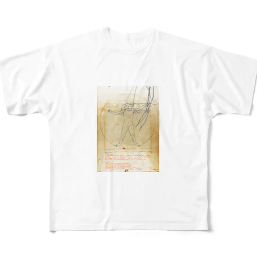 八節君人体図 All-Over Print T-Shirt