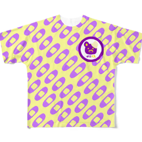 がぶくま All-Over Print T-Shirt