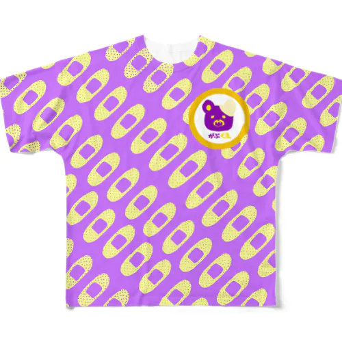 がぶくま All-Over Print T-Shirt