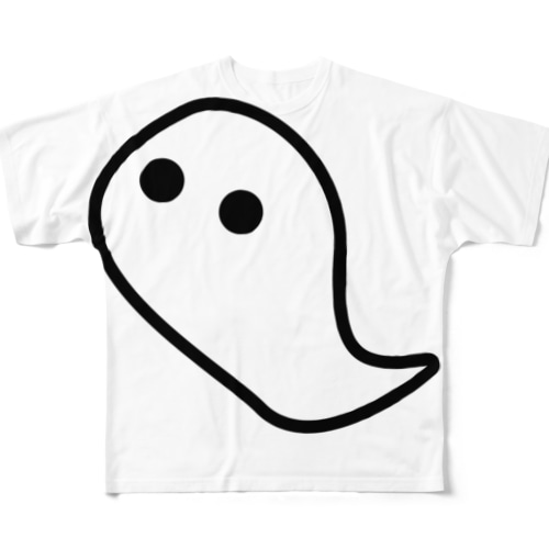 おばけ（名前はまだない） All-Over Print T-Shirt