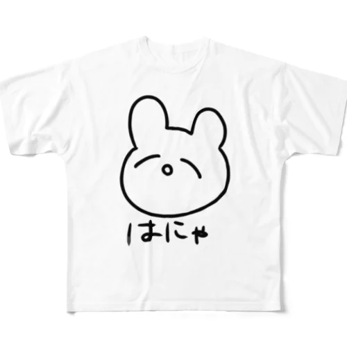 はにゃT フルグラフィックTシャツ