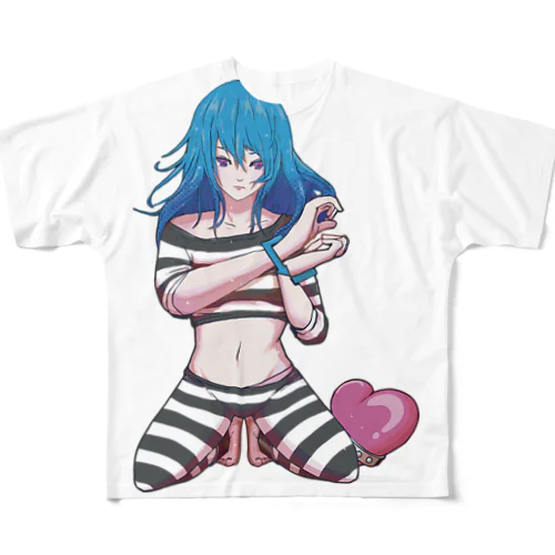 SNS依存症（Twitter Ver） All-Over Print T-Shirt