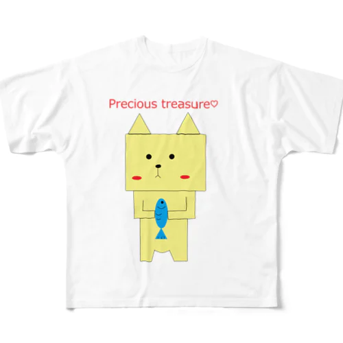 Precious treasure フルグラフィックTシャツ