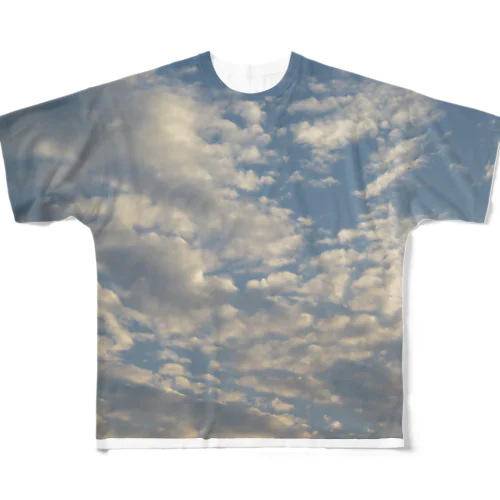 秋の空 フルグラフィックTシャツ