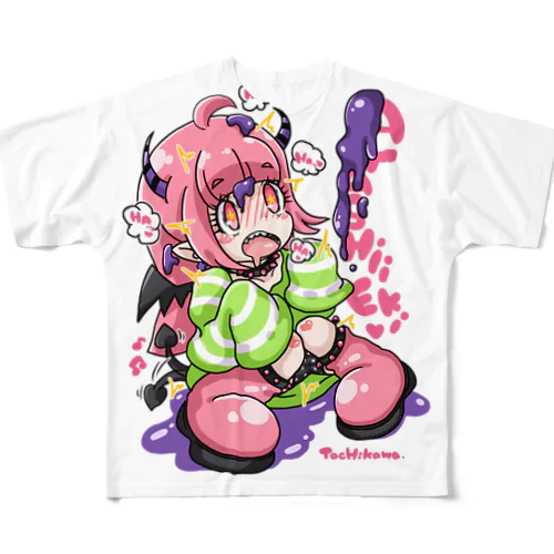 ayashiieki All-Over Print T-Shirt