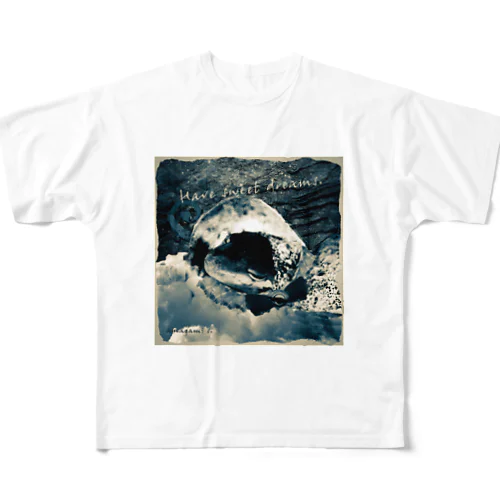 夢路 mono ver. フルグラフィックTシャツ