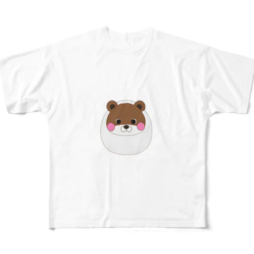 くまたまご フルグラフィックTシャツ