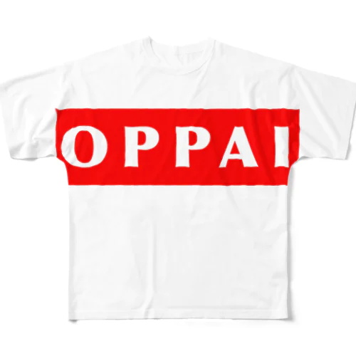 OPPAI フルグラフィックTシャツ
