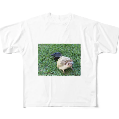 ハリネズミ All-Over Print T-Shirt