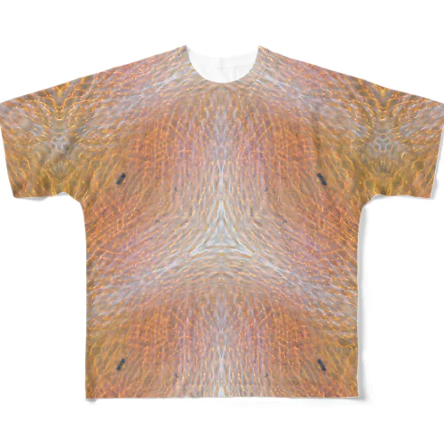 波の干渉01 フルグラフィックTシャツ