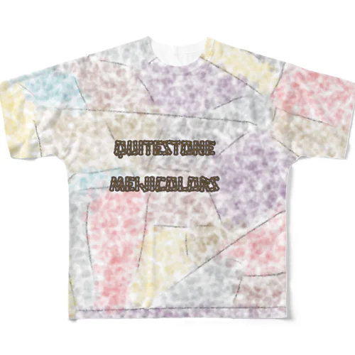 QuiteStoneMeijiColors フルグラフィックTシャツ