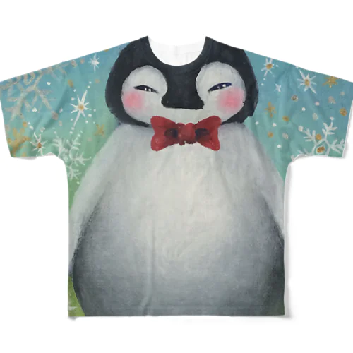 ペンギン フルグラフィックTシャツ