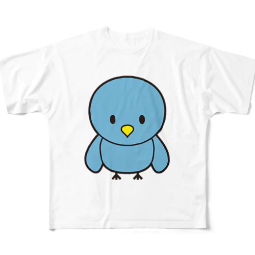 P助くん フルグラフィックTシャツ