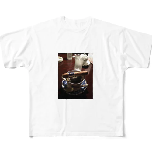 シュガー&コーヒー All-Over Print T-Shirt