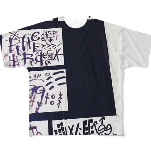 Toilet Paper Sound&魂の玉子とじうどんforever‼️ フルグラフィックTシャツ