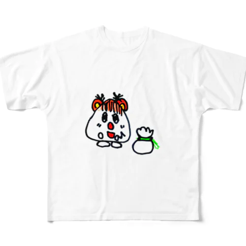 ウタハムちゃんトナカイ All-Over Print T-Shirt