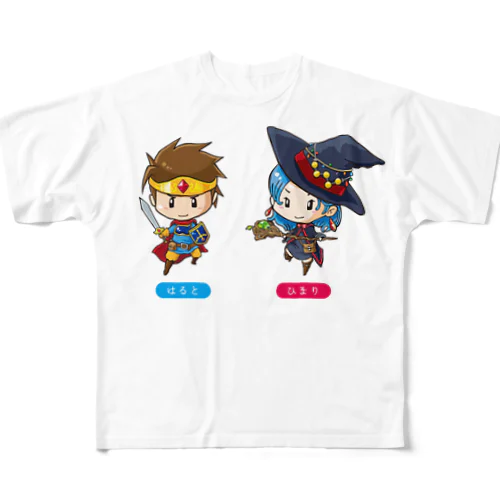 あなたのすきなお名前でアイテム　-nicoriR- All-Over Print T-Shirt