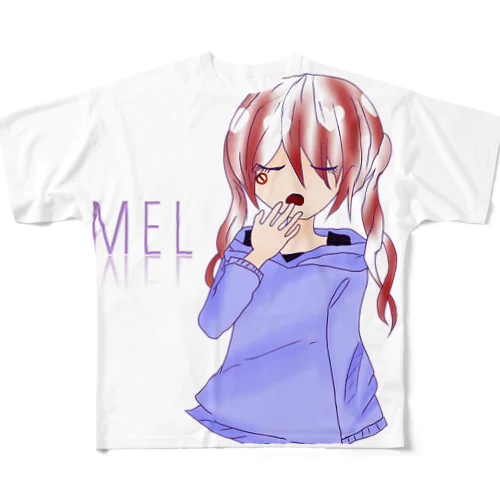 める フルグラフィックTシャツ