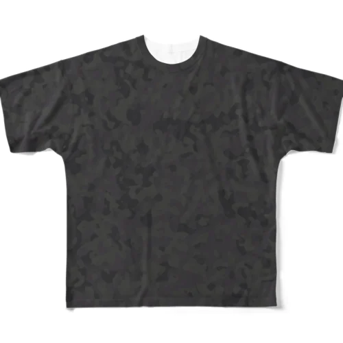 Camo NightCamp 夜用迷彩 サバゲー装備 フルグラフィックTシャツ