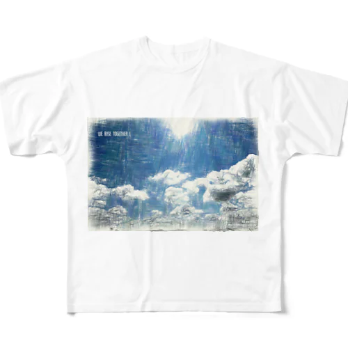 WE RISE TOGETHER（その２） All-Over Print T-Shirt