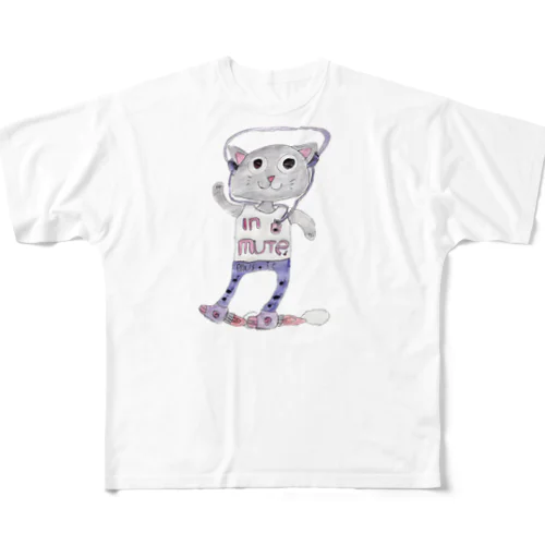 musicxcat フルグラフィックTシャツ