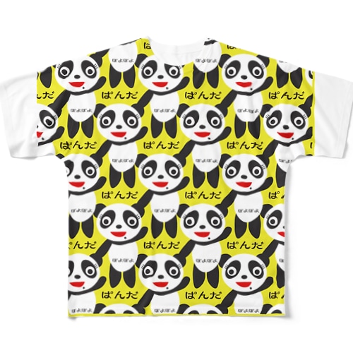 ぱんだぱんだぱんださんのあったかジャンパー🎶 All-Over Print T-Shirt