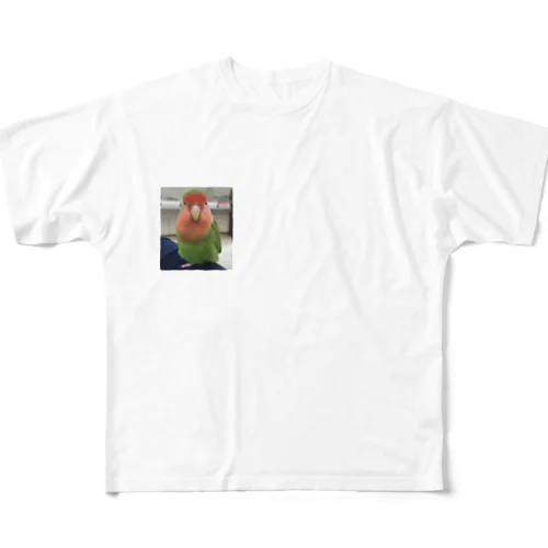 コザクラインコちゃん All-Over Print T-Shirt
