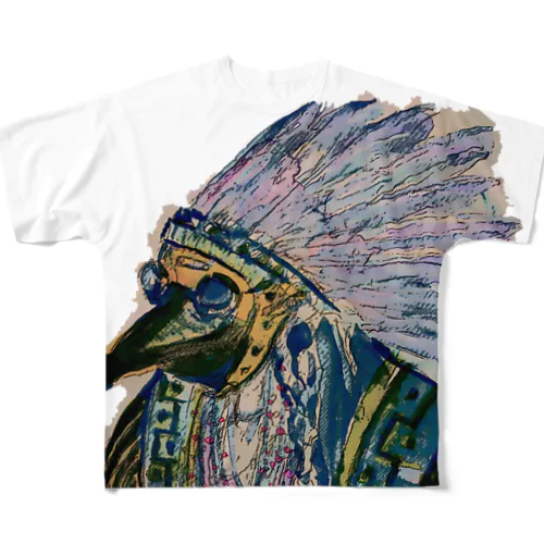 マスクインディアン 풀그래픽 티셔츠