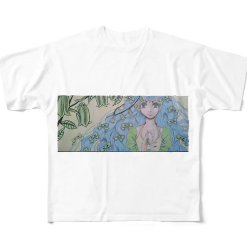 彼ら、永遠(とわ)に謳う、庭園で。 All-Over Print T-Shirt