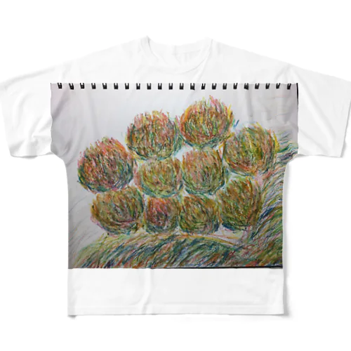 flowers' party All-Over Print T-Shirt