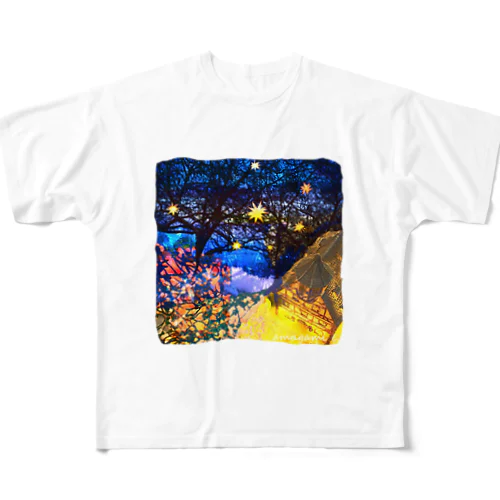 illumination フルグラフィックTシャツ