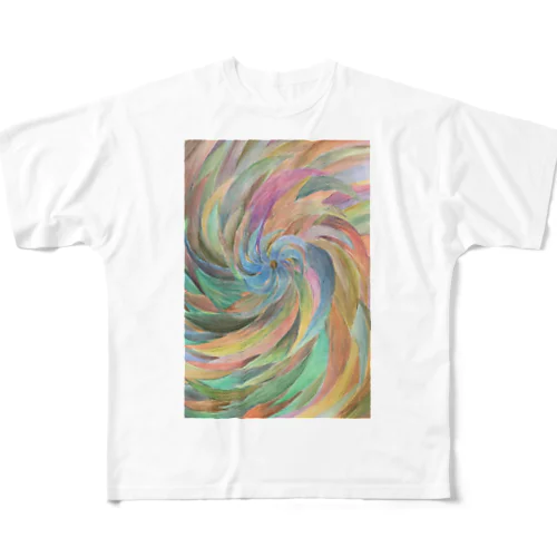 単なる抽象画 All-Over Print T-Shirt
