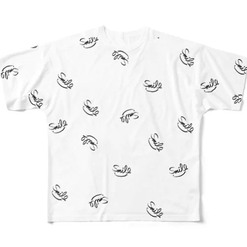 Smileロゴ(シンプル) All-Over Print T-Shirt