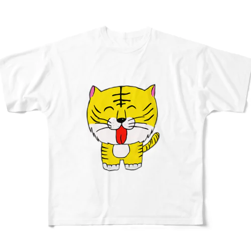 とらたろうくん フルグラフィックTシャツ