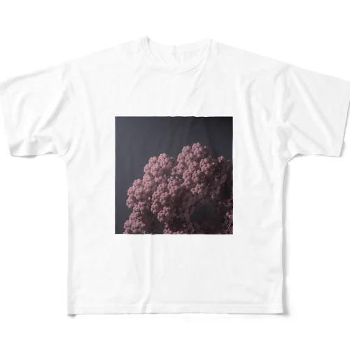 Fractal Flower フルグラフィックTシャツ