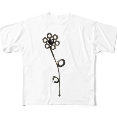 metallical botanical フルグラフィックTシャツ