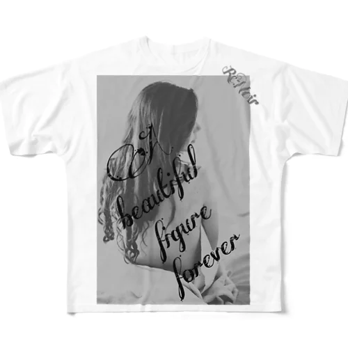 Re:Noir セピアデザイン All-Over Print T-Shirt