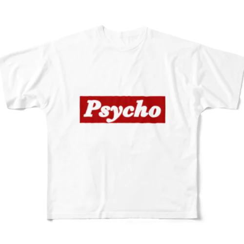 Psycho フルグラフィックTシャツ