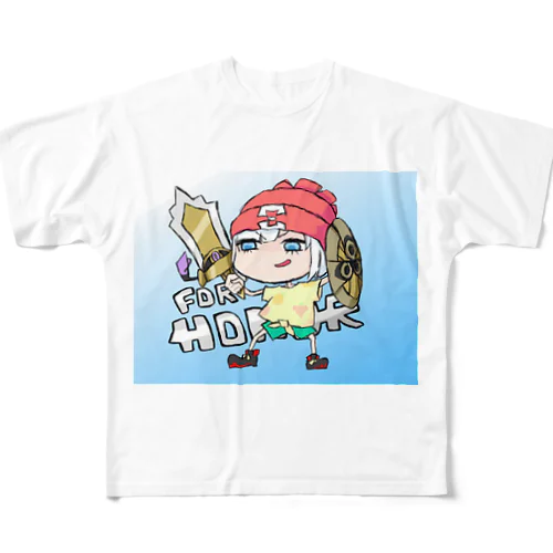 ポケみすどちゃん フルグラフィックTシャツ