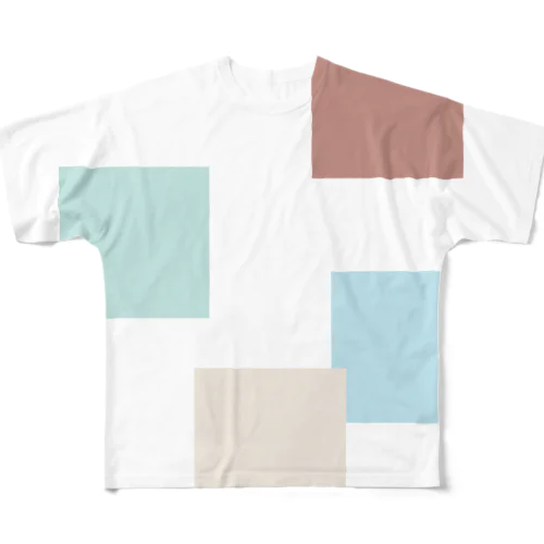 CUBE All-Over Print T-Shirt
