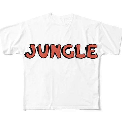 🇺🇸JUNGLE LOGO ‼️ All-Over Print T-Shirt