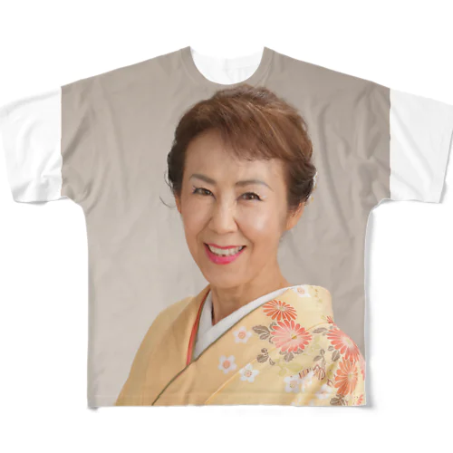 姫野舞子着物シリーズ2 フルグラフィックTシャツ