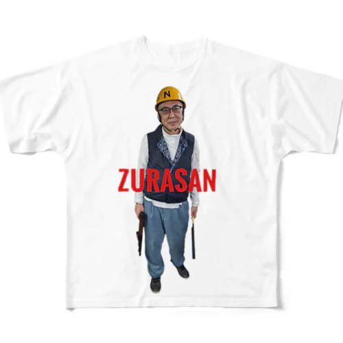 ZURASAN(社長モデル) フルグラフィックTシャツ