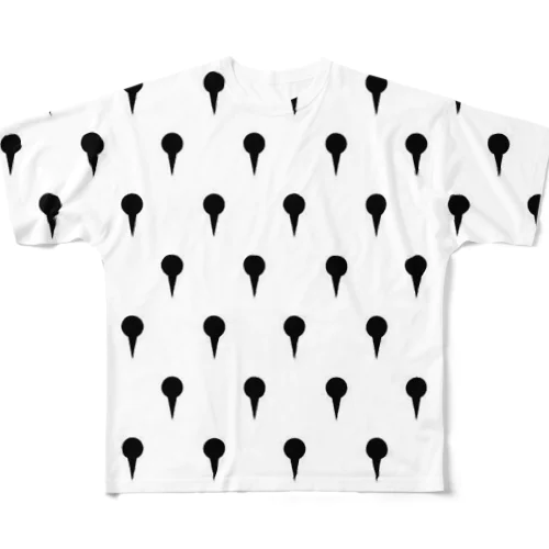 アリ All-Over Print T-Shirt