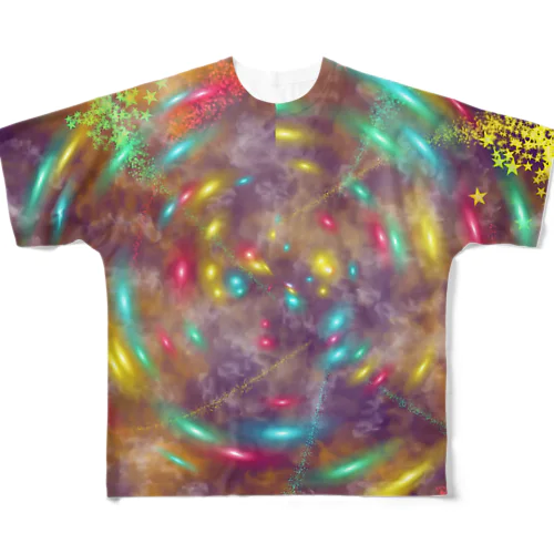 GalaxyNightNo.15 All-Over Print T-Shirt