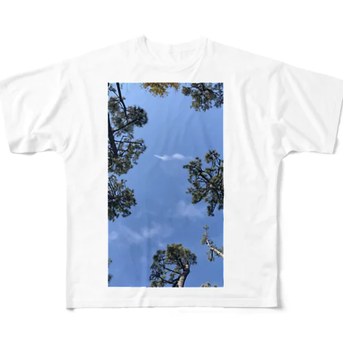 天空 All-Over Print T-Shirt