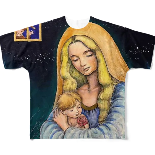 madonna&child フルグラフィックTシャツ