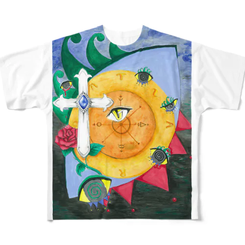 世界の不条理に花束を All-Over Print T-Shirt