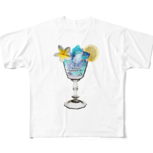 鉱物カクテル(切り抜き) All-Over Print T-Shirt