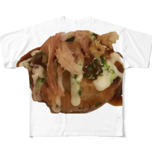 大だこ 赤羽 定番ソース All-Over Print T-Shirt